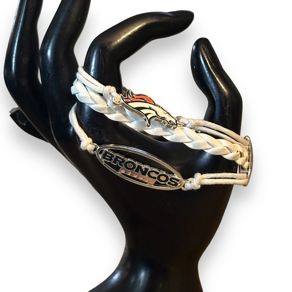 Denver Broncos multi strand leather bracelet - Picture 2 of 6